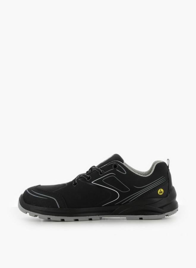 SJ Men Low Safety Leather Sneakers - Image 4